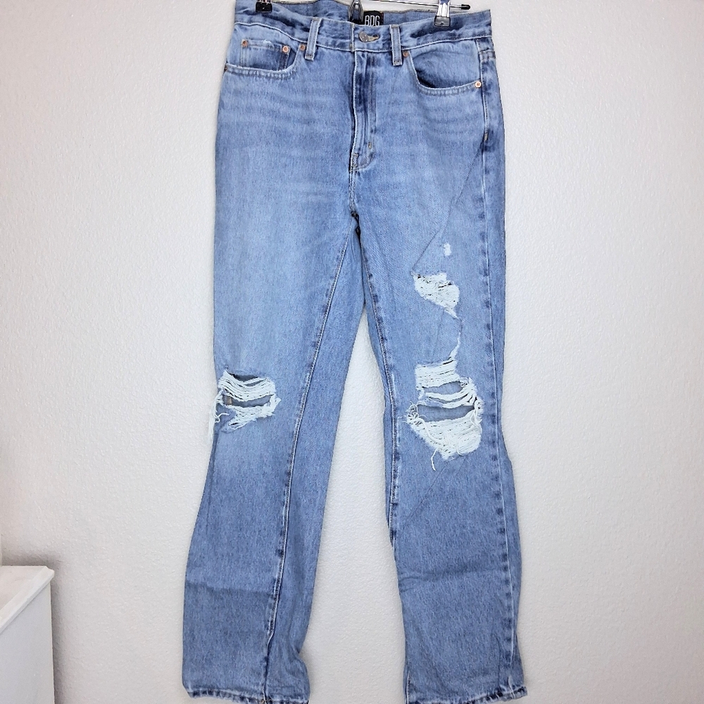 BDG Light Wash Womens Bootcut Jeans Size 28